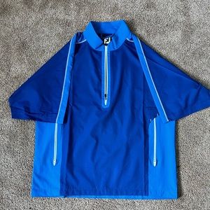 Footjoy Men's Sport Short Sleeve Golf Windshirt